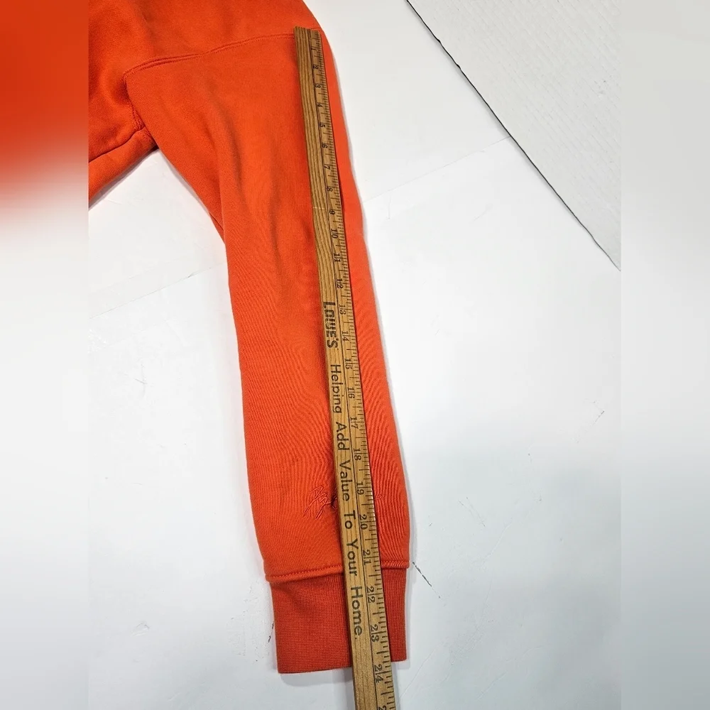 Jordan Bright Orange Hoodie Sz S